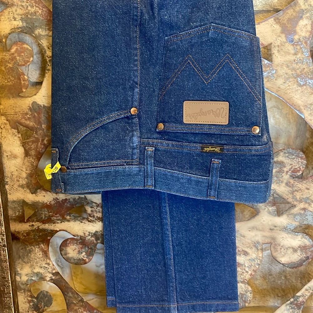 starched, wrangler original 30X34